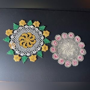 VTG Set of Doilies circa 40’s/50’s